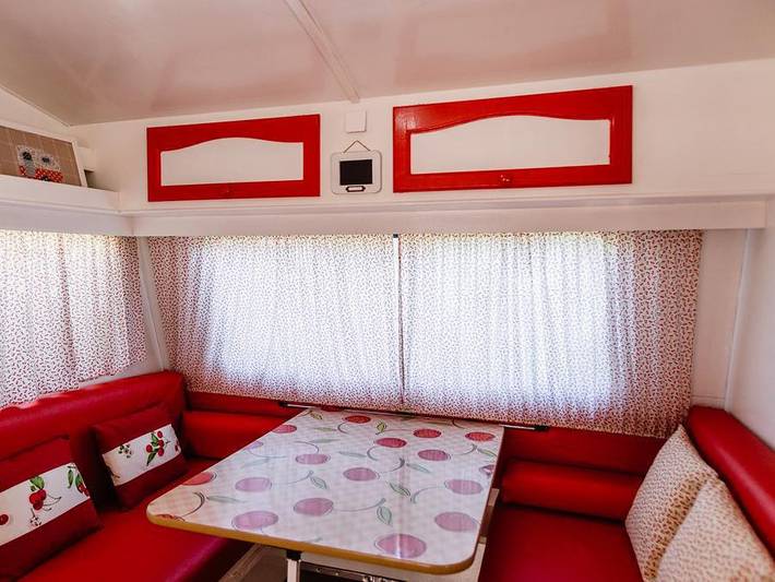 Camping Miramar - Caravane 4 personnes - 04 Rouge in Mont-roig del Camp, Costa Dorada