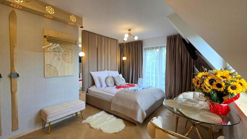 Apartament wakacyjny dla 2 osób, z widok i ogród w Karpaty (Polska)