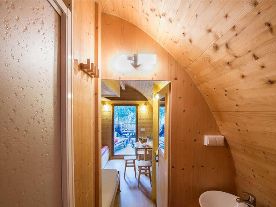 Camping Sea Green Cala Llevado  - Hébergement 2 personnes - Cottage Insolite - Cabane forestière in Santa Maria de Llorell, Tossa de Mar