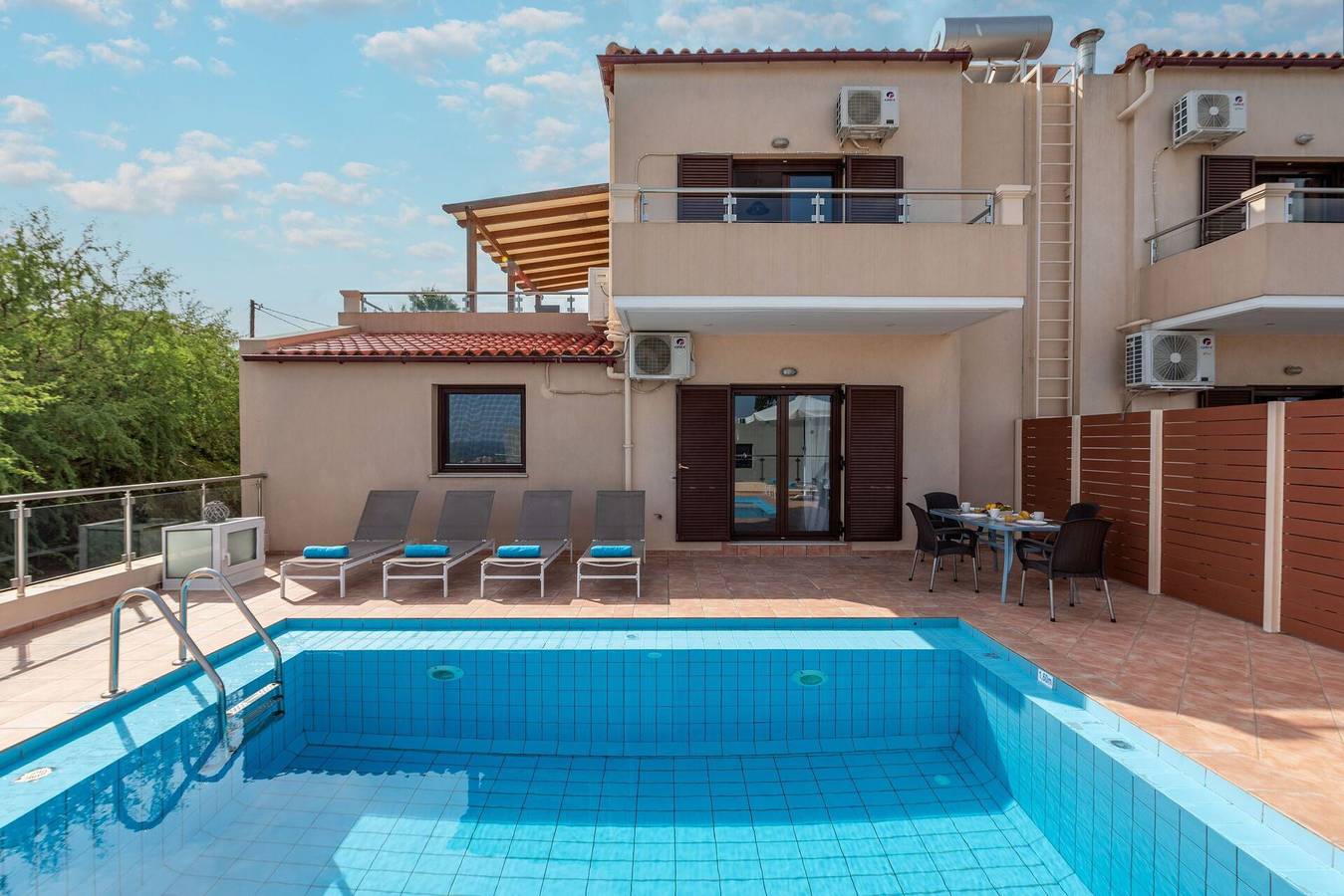 Villa Flora in Maleme, Chaniaregionen