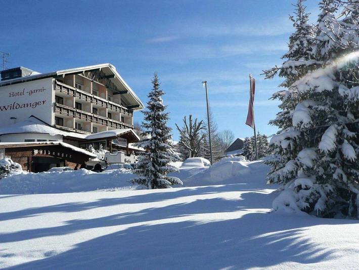 Hotel für 2 Personen, mit Balkon und Terrasse sowie Garten und Ausblick in Zöblen - 2