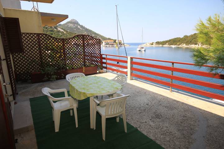 Gîte pour 4 personnes, avec balcon/terrasse dans Lastovo