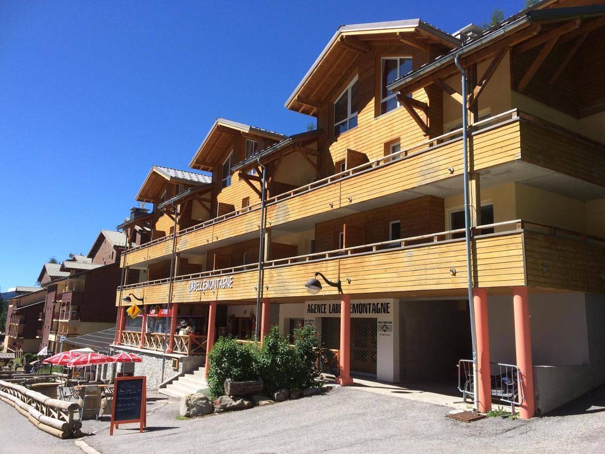 Studio 4 people in La Foux d'Allos, Allos