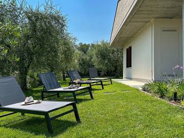 Ferienhaus für 5 Personen, mit Ausblick und Garten, mit Haustier in San Felice del Benaco