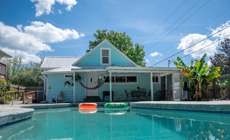 Familienhaus mit privatem Pool und Garten, nur 24 Meilen von Disney entfernt in Osceola County