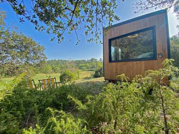 Gîte pour 3 personnes, avec jardin et vue à Varages