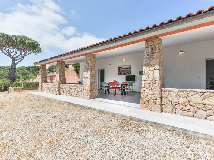 Strandhaus für 6 Personen, mit Terrasse und Garten auf Elba - 4