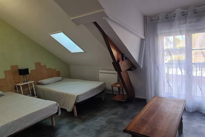 Location de vacances pour 4 personnes, avec jardin dans Grande plage de Kervoyal - 3