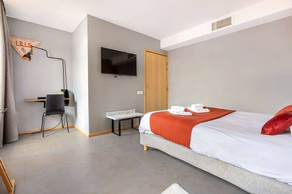 Ganze Wohnung, Suite n°4-Luxus-Apartment-Ensuite mit Bad-Blick auf den Hof in Lille, Lille und Umgebung