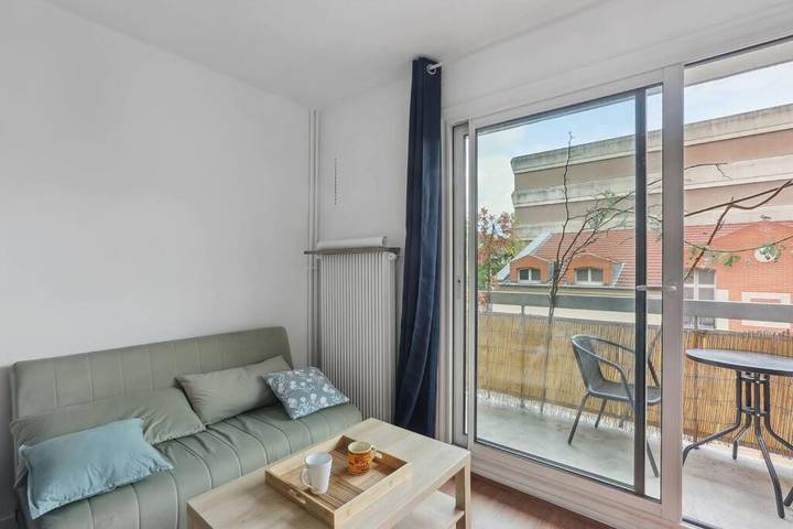 Appartement de vacances pour 2 personnes, avec terrasse à Ivry-sur-Seine