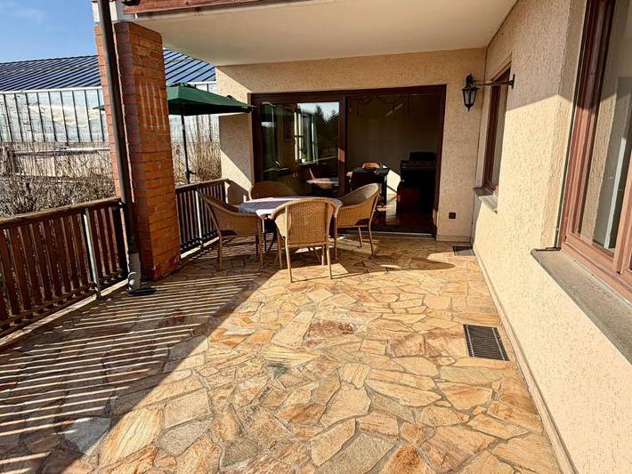 Ferienwohnung für 6 Personen, mit Terrasse und Ausblick sowie Seeblick in Fränkisches Weinland - 2