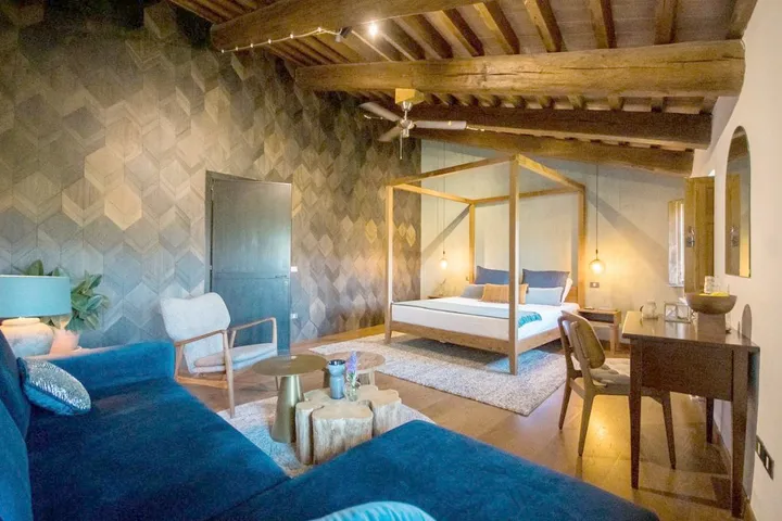 Hotel per 2 persone, con panorama e piscina nonché giardino, adatto a famiglie con bambini - 1