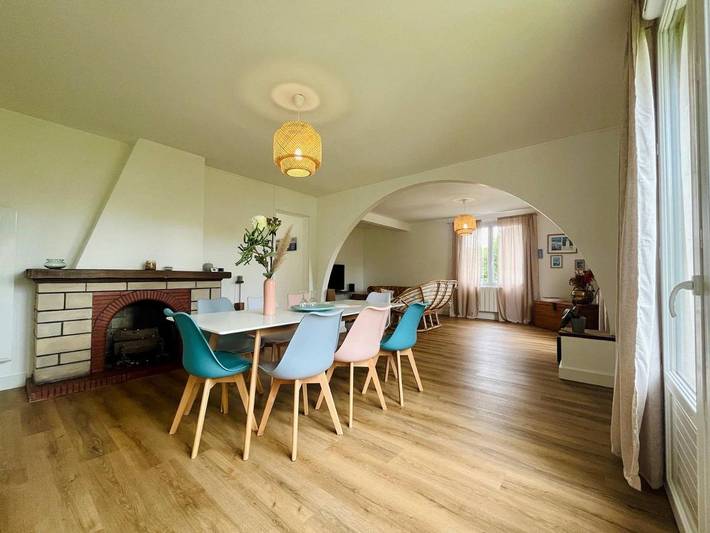 Location de vacances pour 9 personnes, avec terrasse et jardin à Foucarville - 4