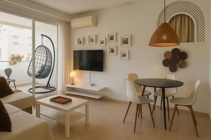 Apartamento inteiro, Apartamento 'Lovely Siesta' com Vista Montanha, Wi-Fi e Ar Condicionado in Alcúdia, Costa de Maiorca