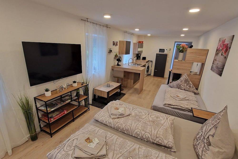 Appartamento intero, Apartment kitchen, Wlan, Smart Tv, modern, 1 double bed in Roding in Roding, Baviera Orientale