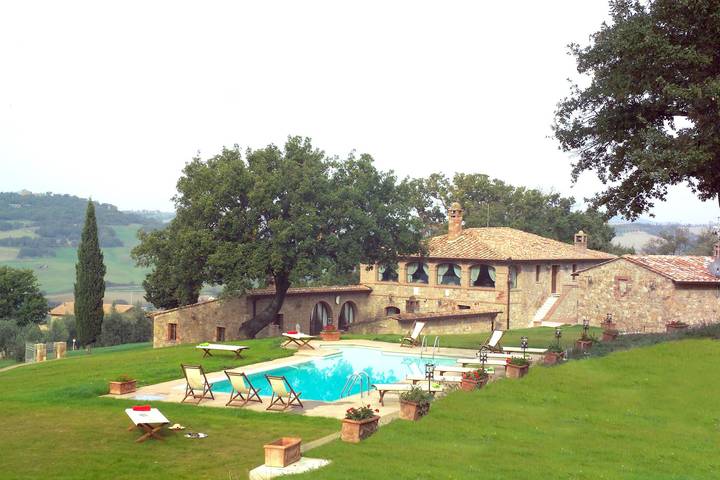 Villa pour 14 personnes, avec jardin dans Val d'Orcia - 3