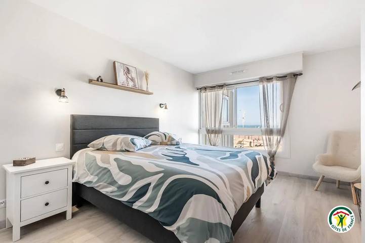 Gîte pour 6 personnes, avec vue et balcon, animaux acceptés dans Port De Fecamp - 4