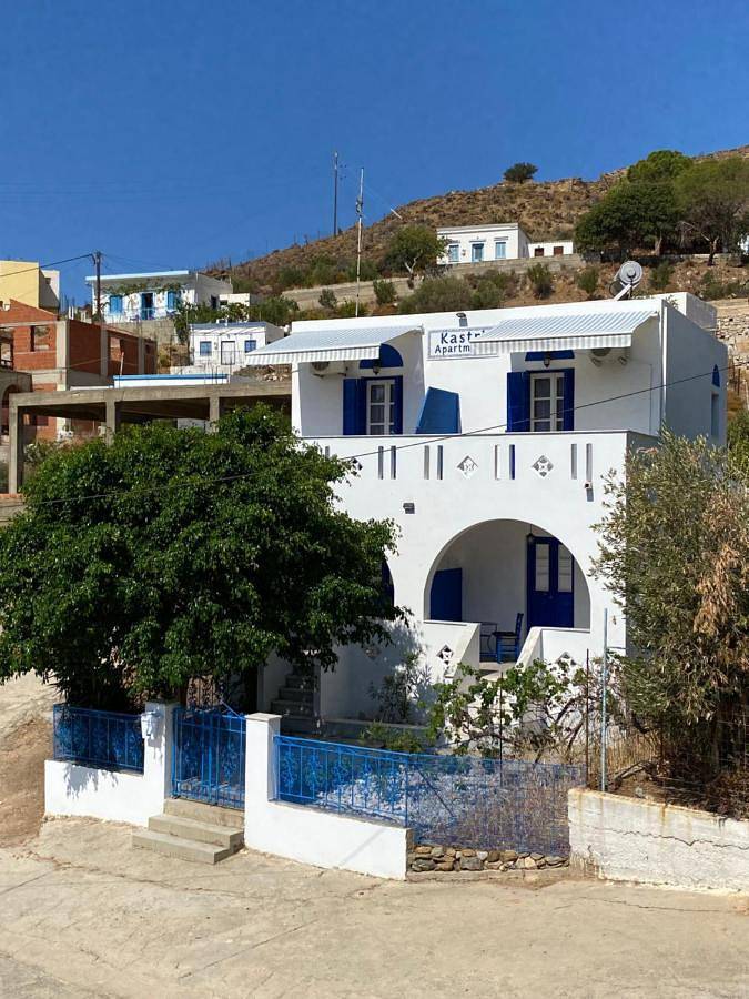Maison d’hôte pour 3 personnes, avec jardin et vue, animaux acceptés dans Kalymnos