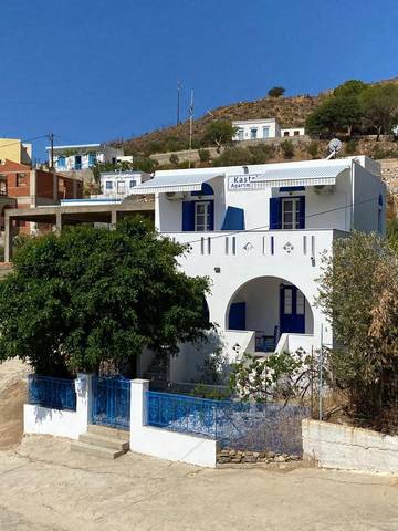 Maison d’hôte pour 2 personnes, avec vue et jardin, animaux acceptés dans Kalymnos