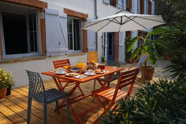 Gîte pour 4 personnes, avec jardin ainsi que piscine et vue à Lézat-sur-Lèze - 3