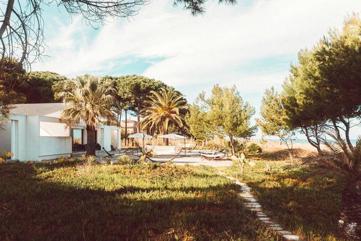 Maison de vacances pour 10 personnes, avec terrasse et piscine, animaux acceptés