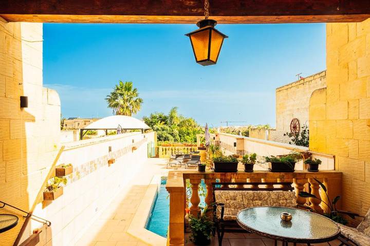 B&b für 3 Personen, mit Terrasse und Garten sowie Pool auf Malta