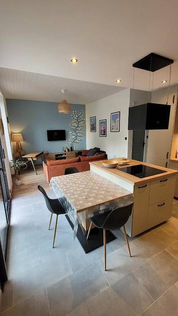 Location de vacances pour 4 personnes, avec jardin à Marans