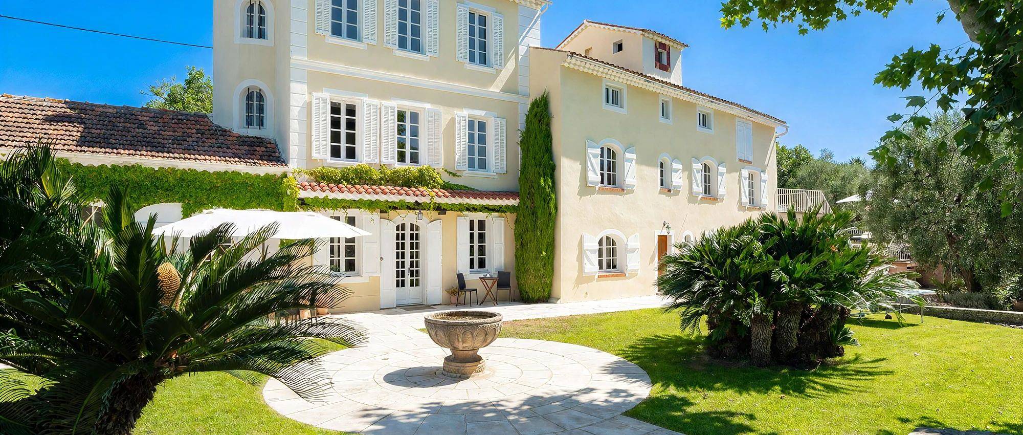 Villa Jardin in Grasse, Costa mediterránea (Francia)
