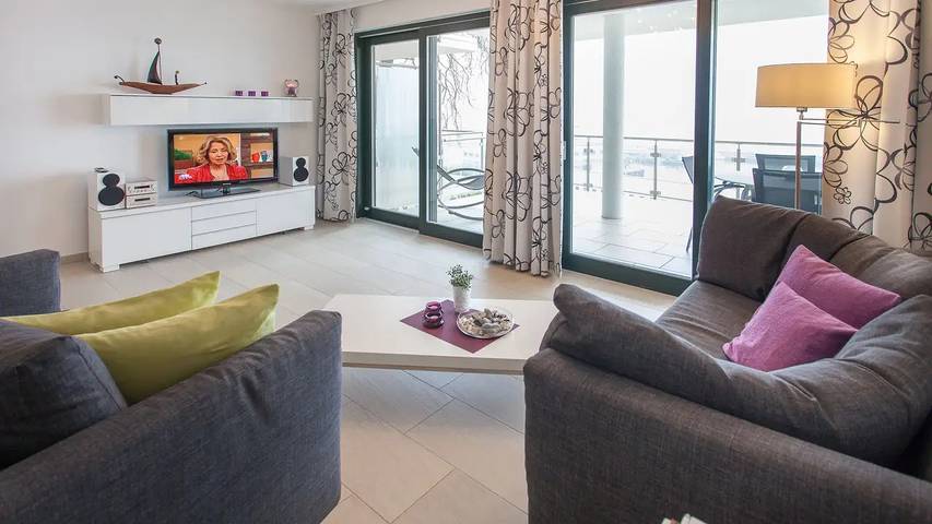 Ferienwohnung für 2 Personen, mit Balkon in Sassnitz - 3