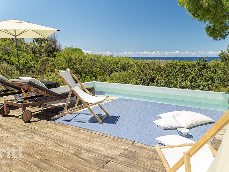 Tritt — Spaziosa e confortevole villa per 10 persone a Porto Pino vicino alla spiaggia in Porto Pino, Provincia di Carbonia-Iglesias