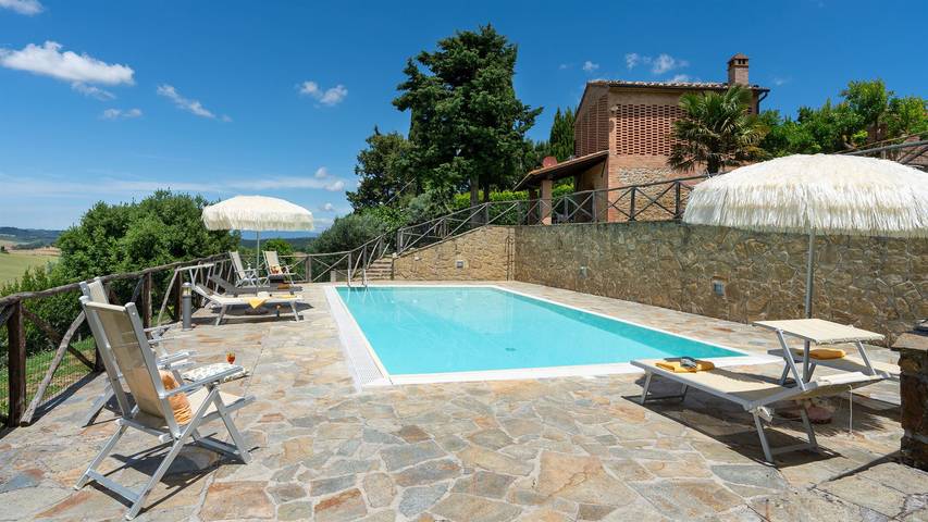 Villa für 2 Personen, mit Terrasse und Garten in der Toskana - 3