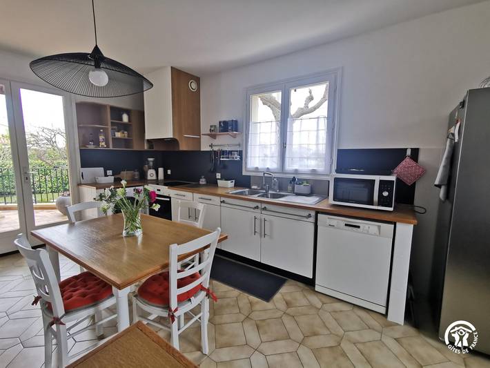 Gîte pour 8 personnes, avec jardin