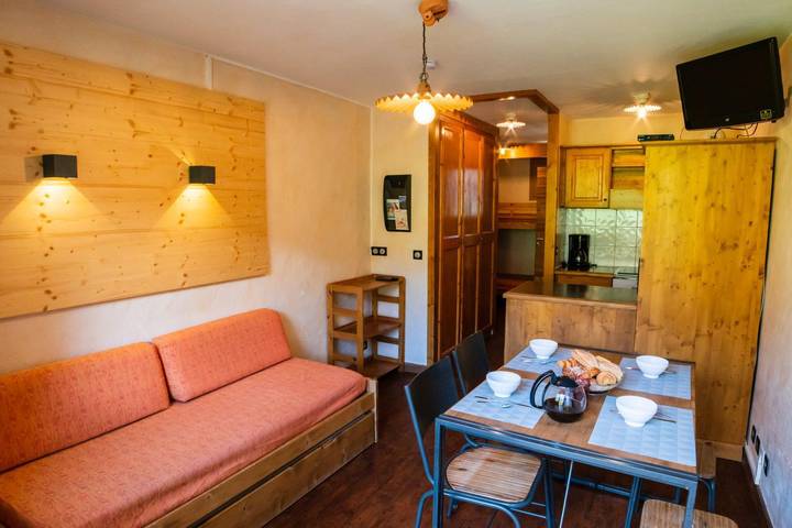 Chalet pour 3 personnes, avec balcon, animaux acceptés dans Parc National de la Vanoise - 4