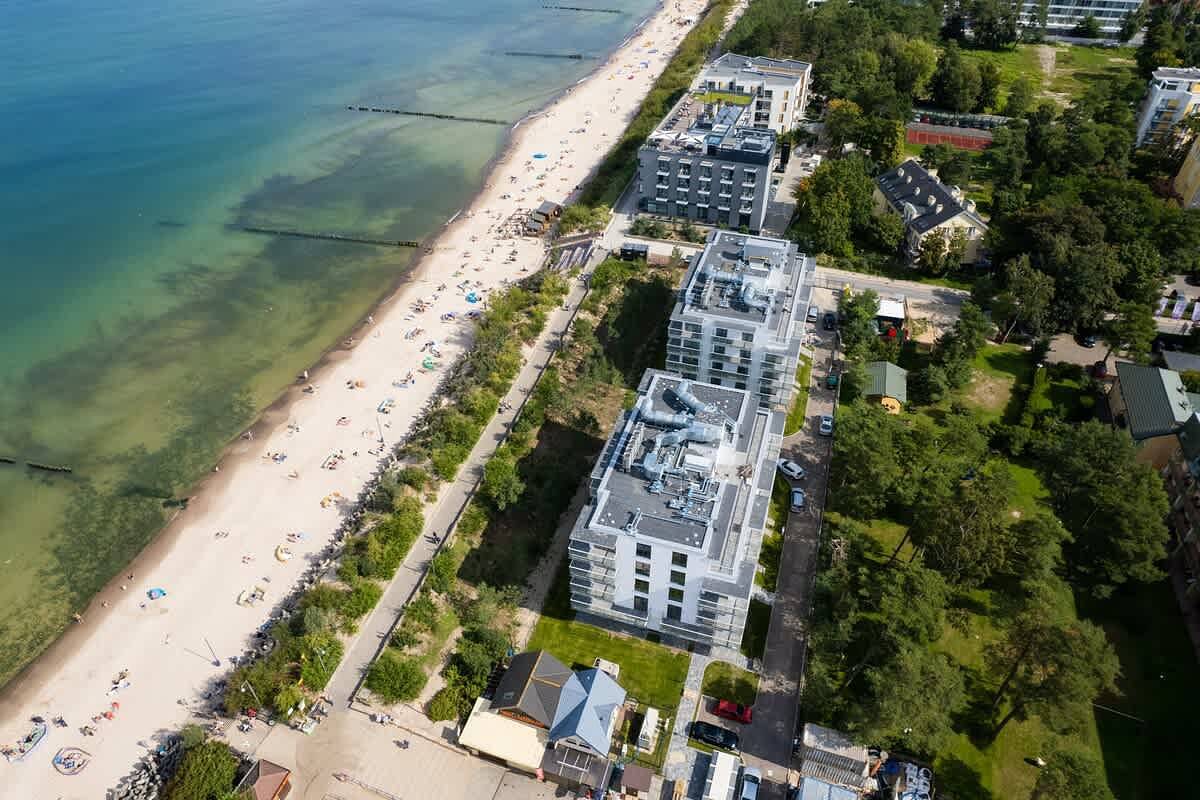 Całe studio, Studio dla 2 osób z balkon/ taras in Mielno, Powiat koszaliński