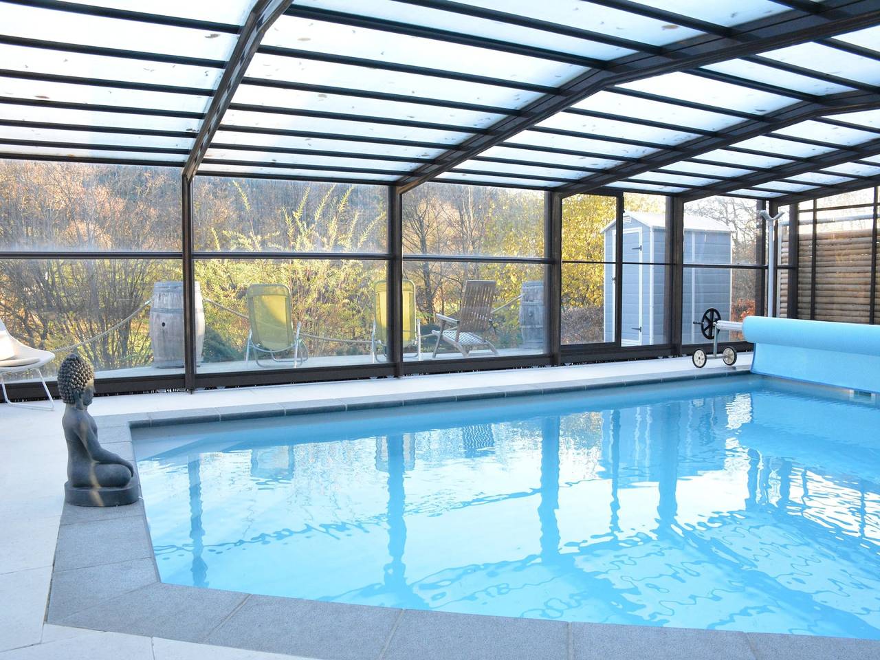 Ferienhaus für 9 Personen mit Pool in Redu, Libin