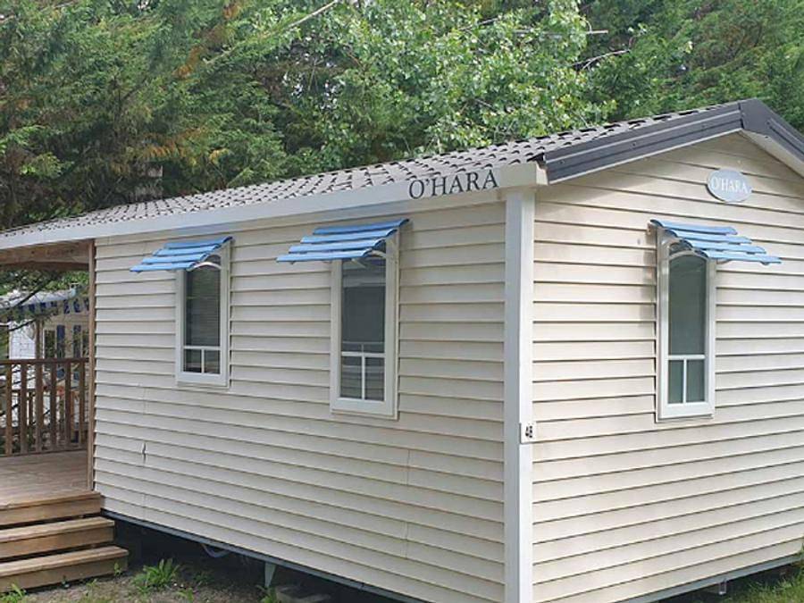 Camping Château du Gibanel - Sea Green By Sunêlia - Mobilheim 4 personen - Cottage Low Cost - 2 Zimmer 4/6 Pers. in Saint-Martial-Entraygues, Tulle und Umgebung