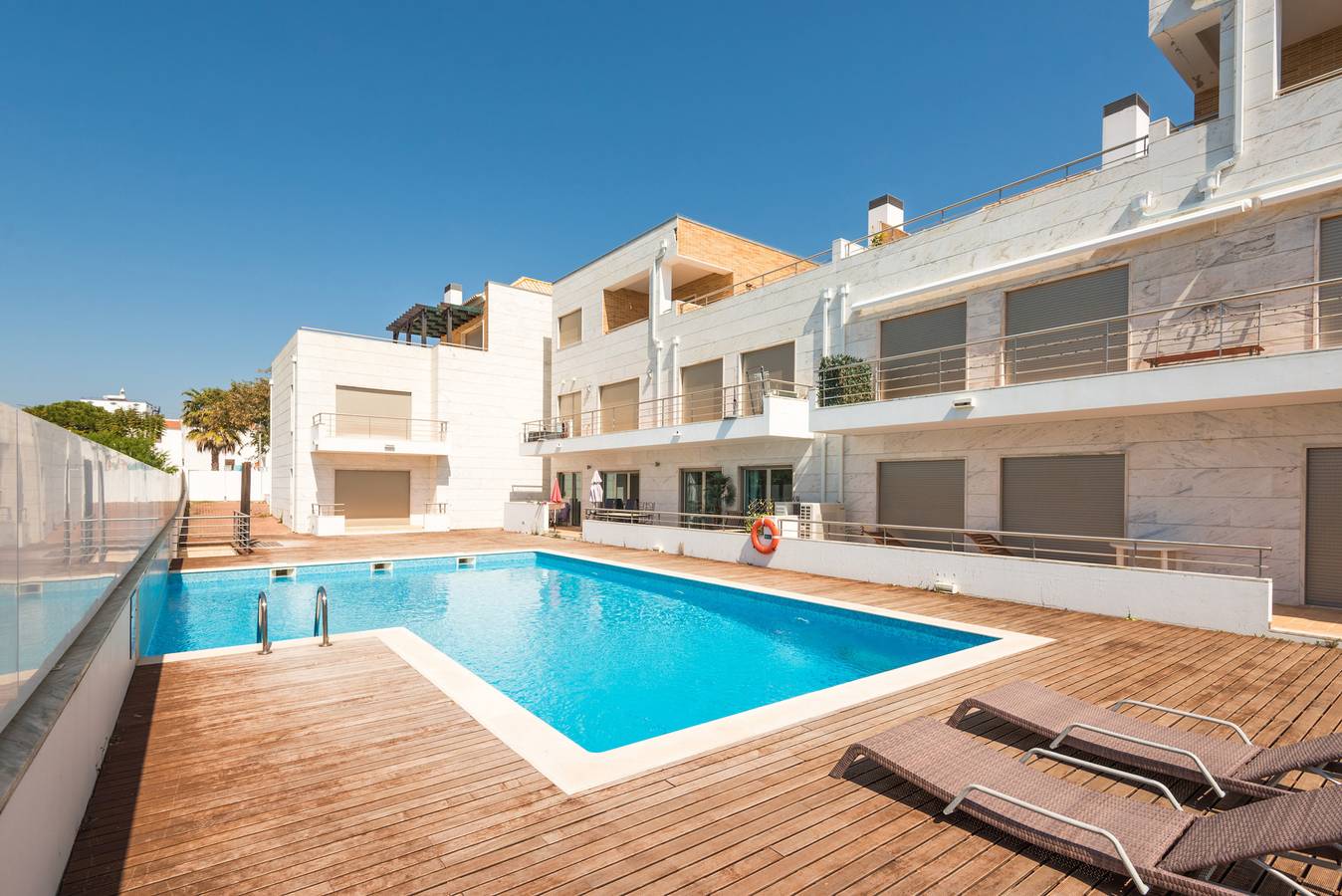 Ganze Wohnung, Ferienwohnung für 4 Personen mit Balkon in Santa Luzia, Parque Natural da Ria Formosa