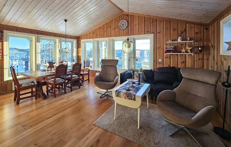 Ferienhaus für 6 Personen mit Sauna in Sigdal