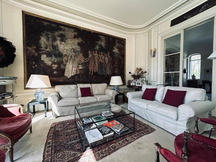 Location de vacances pour 11 personnes, avec jardin et vue à Villers-Allerand