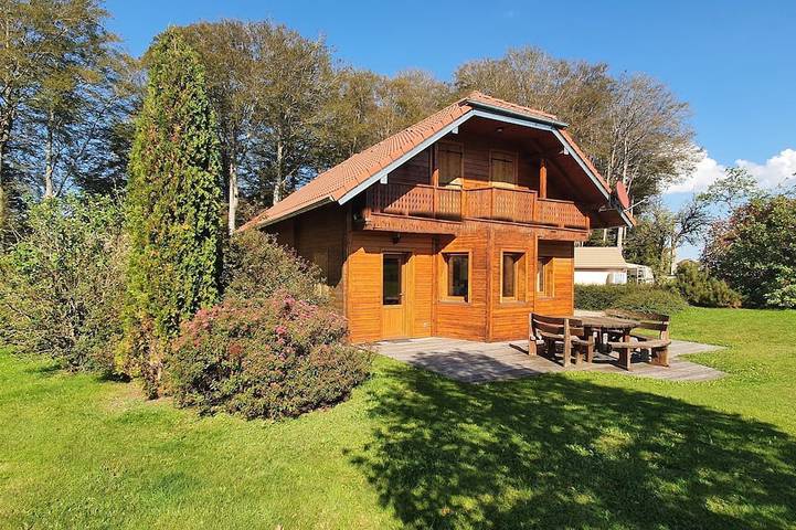 Chalet pour 6 personnes, avec Balcon et Jardin