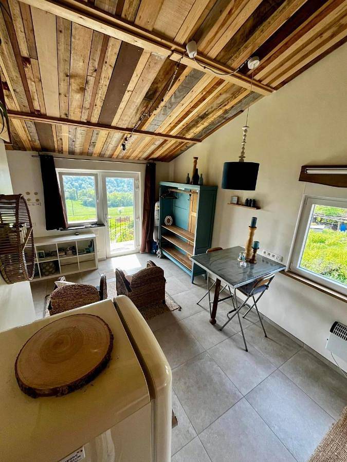 Maison de campagne pour 2 personnes, avec jardin ainsi que terrasse et vue, animaux acceptés à Pepinster - 4