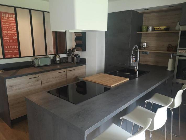 Appartement de vacances pour 6 personnes, avec Balcon ainsi que Jardin et Vue