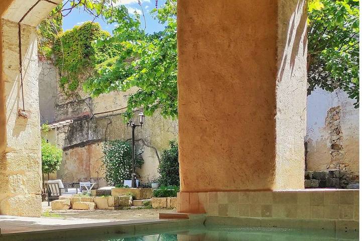 Maison de vacances pour 2 personnes, avec terrasse ainsi que piscine et jardin - 1