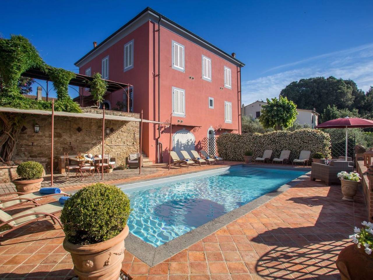 Luxuriöse Villa mit privatem Pool in der Nähe von Pisa Volterra in Peccioli, Pisa Provinz
