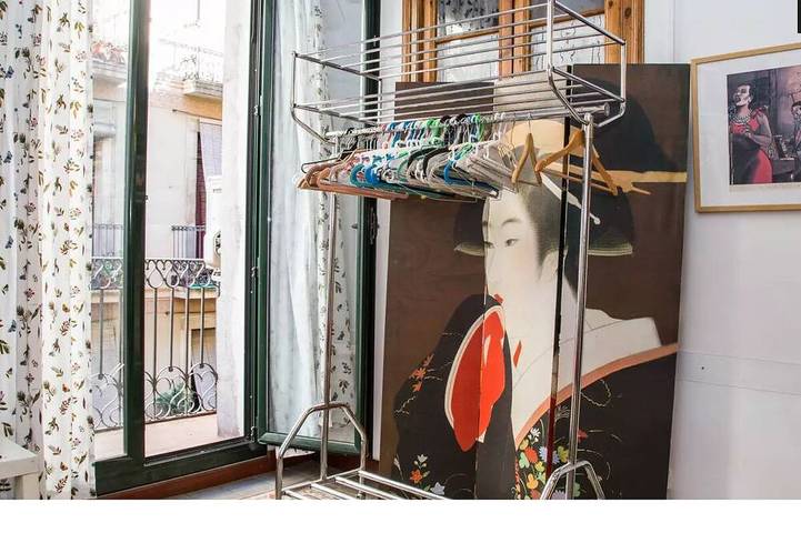 Holiday home for 4 people, with balcony in Barcelona