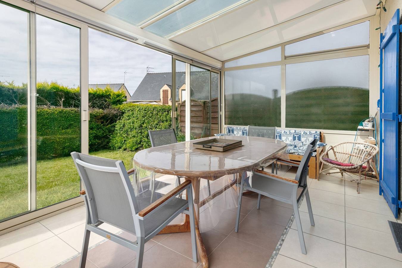 Casa de vacaciones «Maison Damgan 4 personas» con piscina compartida, porche y jardín in Damgan, Côte des Mégalithes