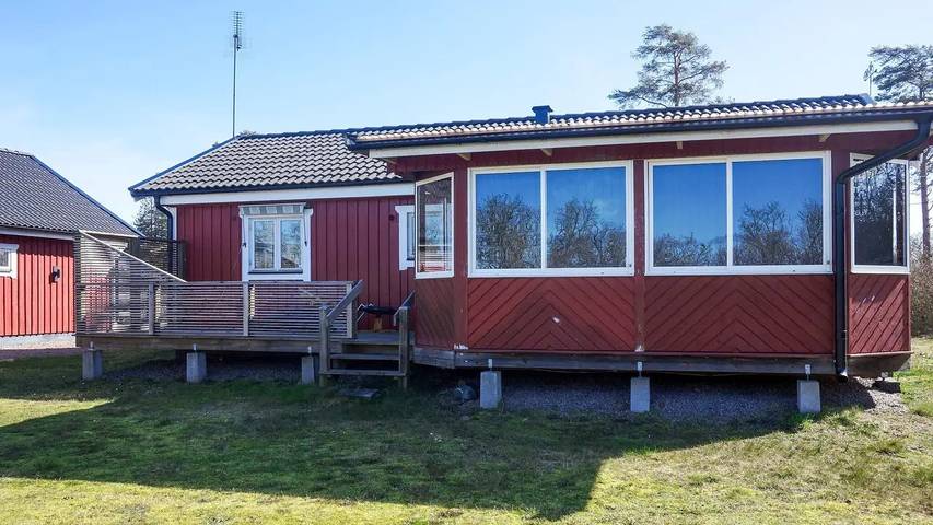 Ferienhaus für 5 Personen, mit Garten