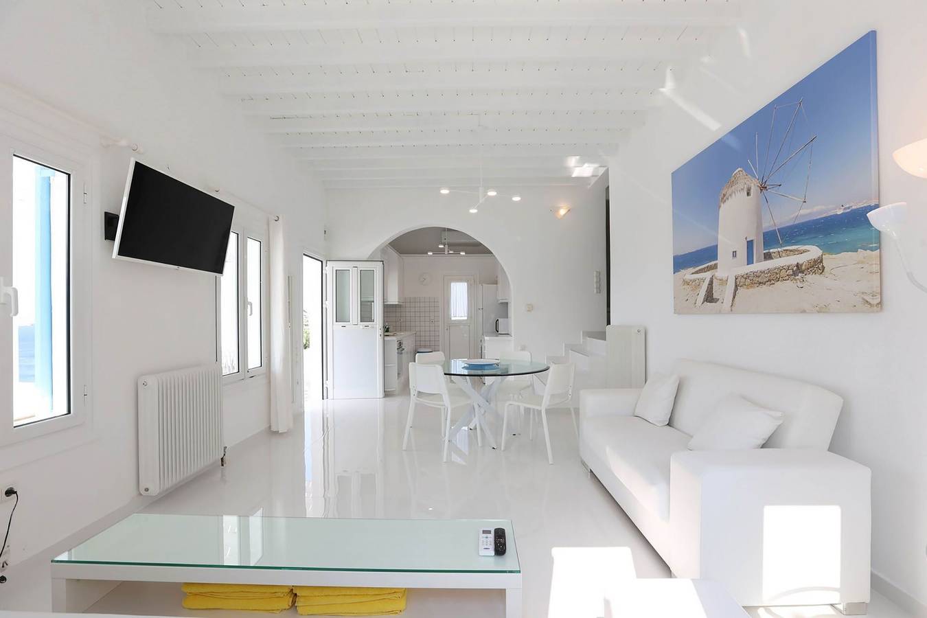 Villa für 4 Personen mit Terrasse in Agios Stefanos, Mykonos