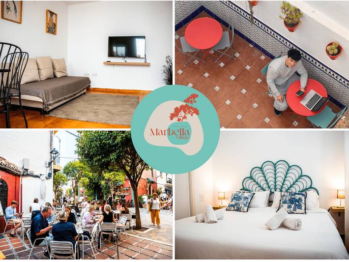 Loft voor 3 personen, met balkon in Marbella