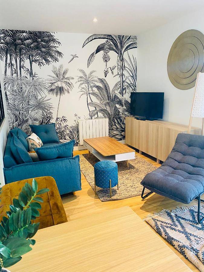 Gîte pour 2 personnes, avec terrasse ainsi que piscine et jardin à Lorient - 3